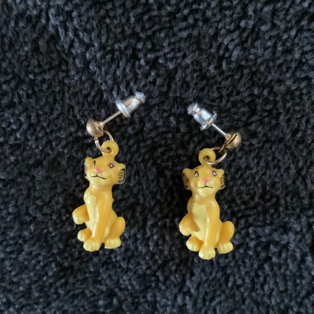 Lion King “Simba” Girls Pierced Earrings